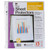 Sheet Protectors, Top Loading with Binder Holes, 2 Mils Economy Weight, Letter Size, Pack of 15