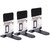 Bookends, 9'' Height, Black, 2 Per Set, 3 Sets