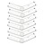 Angle Measurement Ruler, Pack of 6