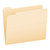 Essentials Manila File Folders, Letter Size, 1/5 Cut, 100 Per Box
