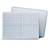 Dry Erase Learning Mat, Two-Sided XY Axis/Plain, 9'' x 12'', Pack of 48