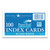 Index Cards, 3'' x 5'', Ruled, Pack of 100