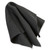 Whiteboard Erasers, Microfiber Dry Erase Cloth, Black, 12'' x 14'', 1 Piece