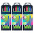 Line-Up Fineliner Pens with Case, 4 Colors, 4 Per Pack, 3 Packs