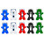 Magnet Man Magnetic Clip, Assorted Colors, Pack of 10