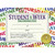 Student of the Week Certificate, .5'' x 11'', Pack of 30