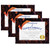 Certificate of Good Conduct, .5'' x 11'', 30 Per Pack, 3 Packs