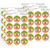 Tree-mendous!/Wood Scent Retro Scratch 'n Sniff Stinky Stickers, 24 Per Pack, 6 Packs