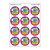 Data Way!/Computer scent Retro Scratch 'n Sniff Stinky Stickers, 24 c