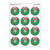 Noel/Evergreen Scent Retro Scratch 'n Sniff Stinky Stickers, 24 c