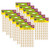 Gold Stars Foil Stickers, 294 Per Pack, 12 Packs