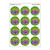 Pie-fect!/Fruit Pie Scent Retro Scratch 'n Sniff Stinky Stickers, 24 c