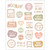 Terrazzo Tones Stickers, Pack of 120