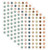 Everyone is Welcome Helping Hands Mini Stickers, 378 Per Pack, 6 Packs