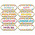 Magnetic Die-Cut Timesavers & Labels, Confetti Classroom Subjects