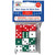 Dot Dice - Red/Green/White - Set of 12