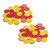 Two-Color Counters - Plastic - 200 Per Set - 2 Sets