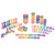 Rainbow Wooden Super Set - Set of 84 - 12 Different Shapes in 7 Colors