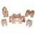 Happy Architect - Natural - Set of 28