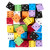 Foam Spot Dice, 2'', Assorted Colors, Bag of 36