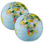 Light Blue Political Inflate-a-Globes, 12'', Pack of 2