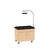 Hydroponic Growing System with Light and Locking Cabinet