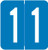 VRE/GBS Numeric Label - 8860 Series (Rolls) - 1 - Blue