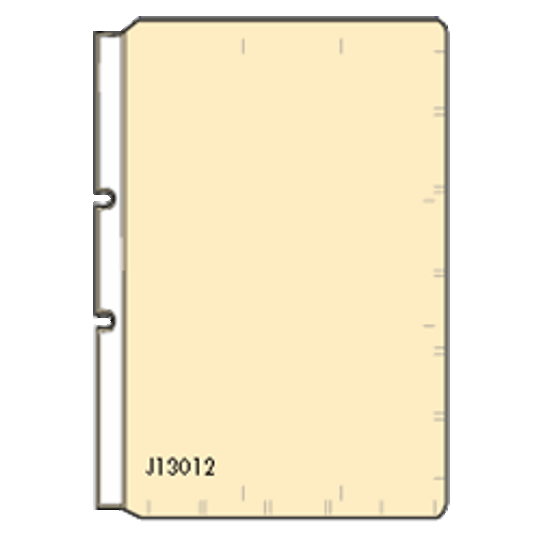 Self Adhesive Divider  - 11 Pt. Manila - Legal Size - Box of 100