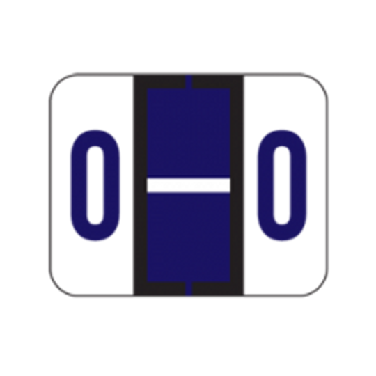 File Doctor Alphabetic Labels - FDAV Series (Rolls) O- Purple