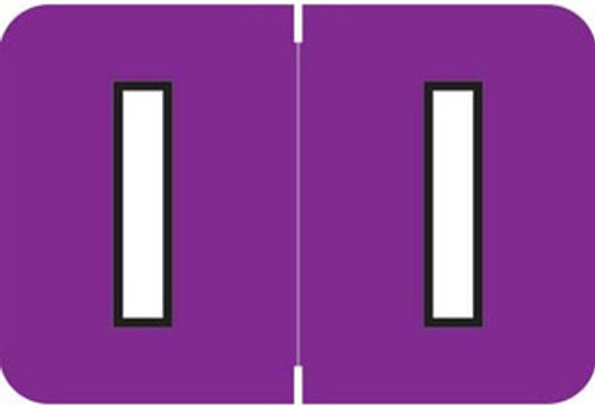 Colwell Jewel Alphabetic Labels - COPK Series (Pack) I - Purple