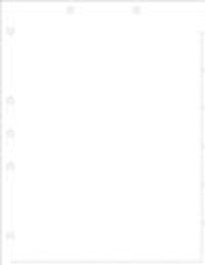 White Index Chart Divider Sheets -  8-1/2'' x 11'' - Holes at Top and Side - Guidelines for Label Application - 100/Box