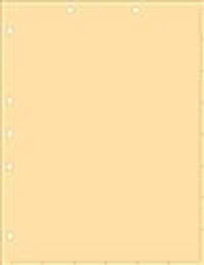 Manila Index Chart Divider Sheet - Overall Size 8-1/2'' x 11'' - Holes Drilled Top & Side - 100/Pack