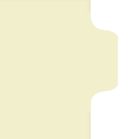 Medical Arts Press Match Write-On Side Tab Chart Dividers- Blank, Tab Position 2- Clear (100/Pkg) (56831)