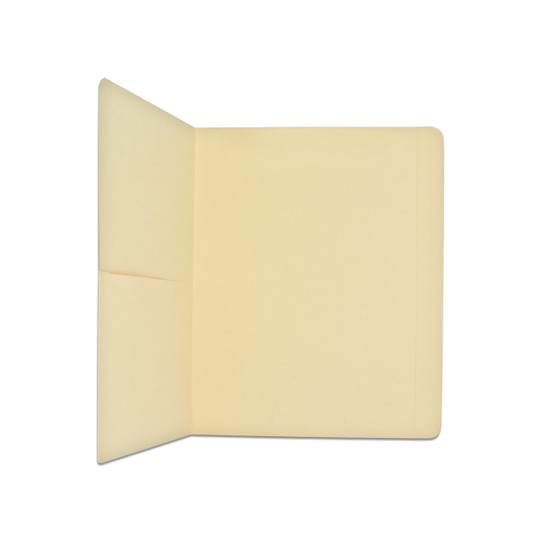 Medical Arts Press Match Letter Size Top Tab Manila File Folders with Half Pocket (50/Box)