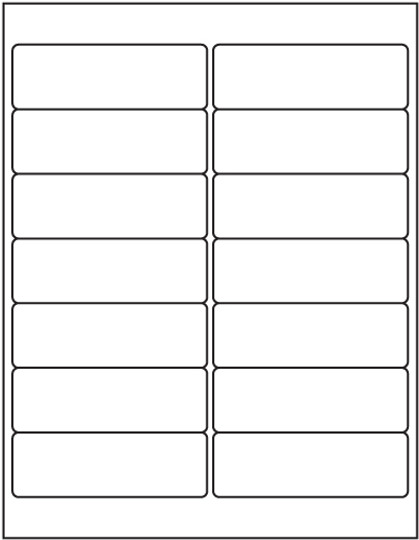 Tabbies 40157 -  LASER/INKJET BLANK LABEL SHEETS, LASER/INKJET LABEL SHEETS,  #5162, BLANK WHITE, 1-1/3"H x 4"W, 1,400 LABELS/PACK