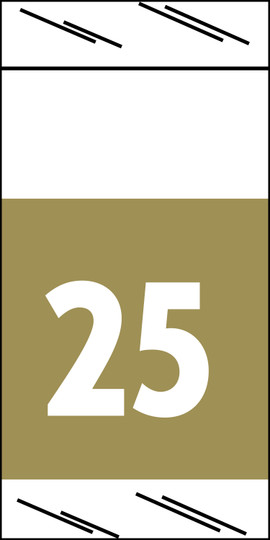 3/4" YR HRZ '25' GOLD 1000/RL
COLRTAB