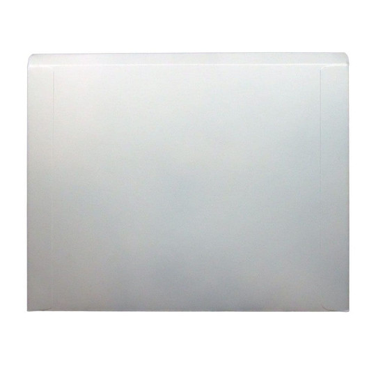 White letter size auto dealer jacket. 11 pt white stock. Packaged 100/500