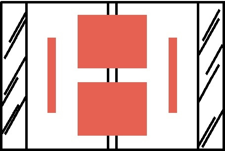 A-Z Labels Col'R'Tab 1" 'I' PINK
(Tab Compatible) - 100/Pkg