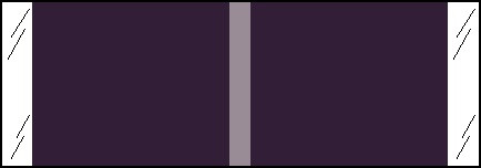 Designator Labels Col'R'Tab 1/2" Kardex Compatible VIOLET - 1000/Roll