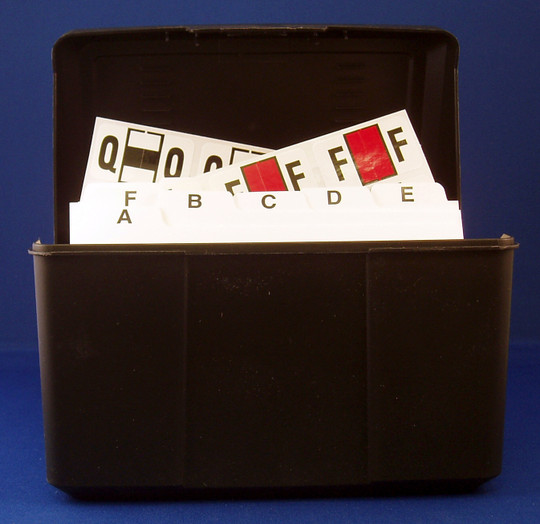 A-Z Labels Jeter Compatible 15/16" Desktop Kit 71520 Series 2,016 Labels/Kit - 1 Kit