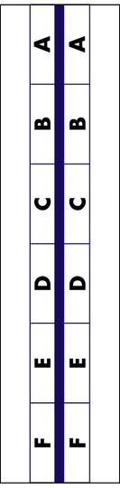 A-Z Printed Index Tabs (24 Division) 1" (Must be purchased in box quantity) - 10 Pkgs/ Box