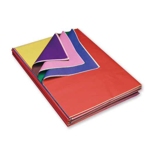 Assorted Tissue Ream, 10 Assorted Colors, 20'' x 30'', 480 Sheets