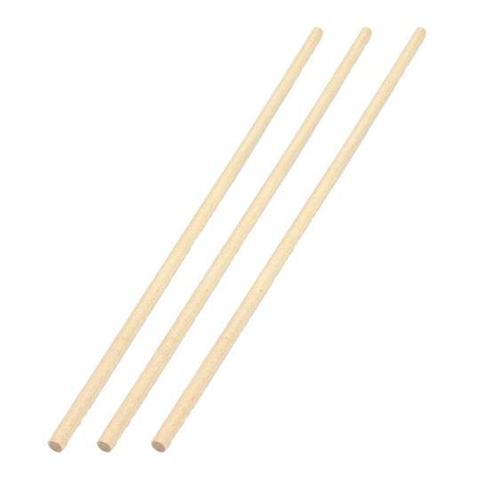 Wood Dowels, 1/4'', 25 Per Pack, 3 Packs
