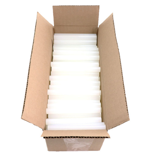 Full Size 4'' Clear Hot Glue Stick, 5 lb Box
