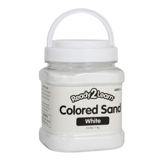 Colored Sand - White - .2 Pounds