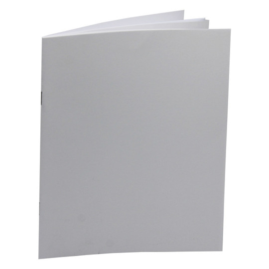 White Blank Book