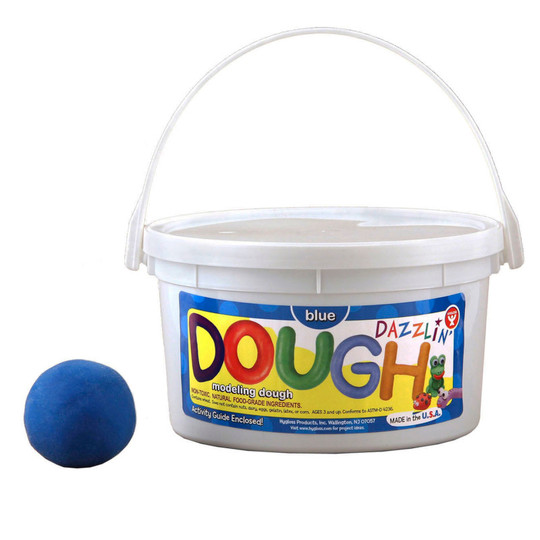 Dazzlin' Dough, Blue, 3 l.ub