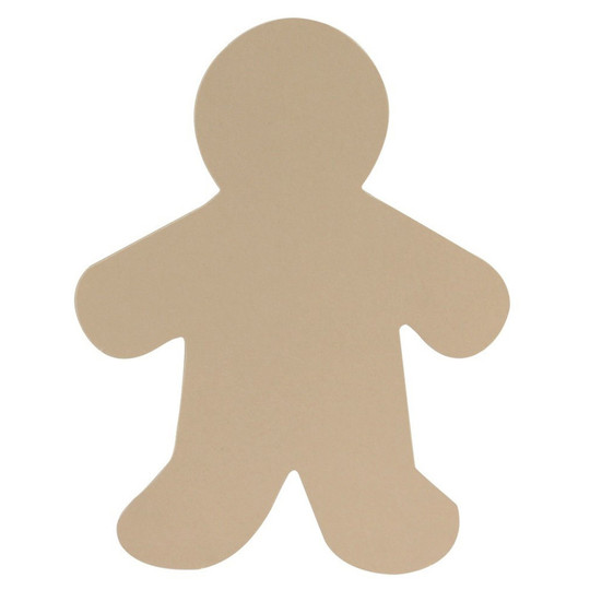 Multicultural Colors People Shape Card Stock Cut-Outs, 16'' Me Kid, Pack of 24