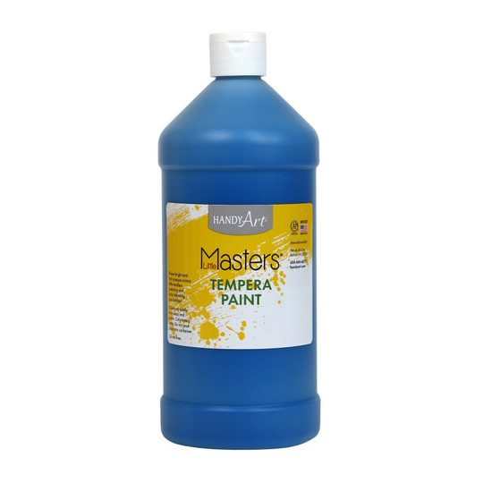 Little Masters Tempera Paint, Blue, 32 oz