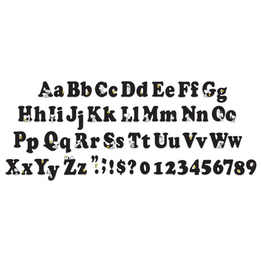 Peanuts Deco Letters, Pack of 210